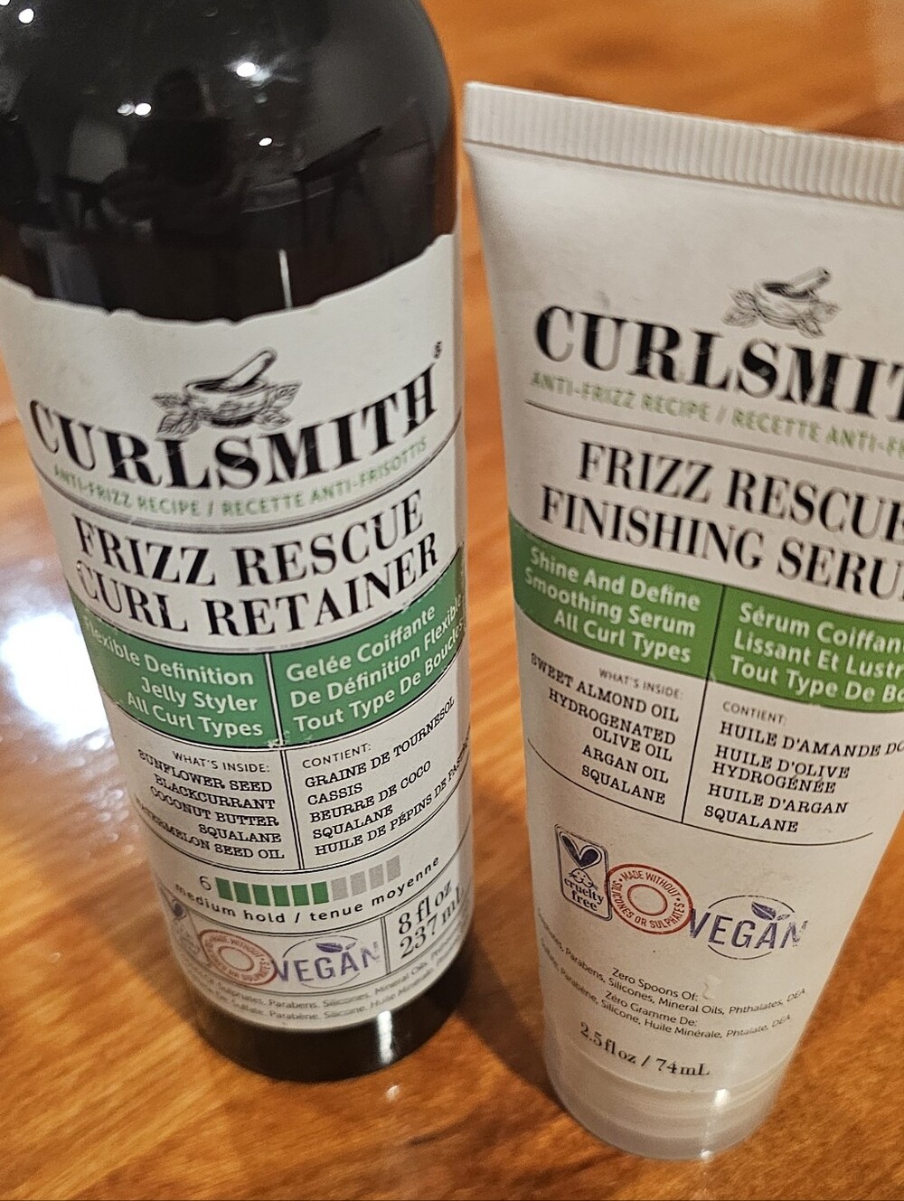 Curl Smith Frizz Rescue Curl Retainer & Finishing Serum